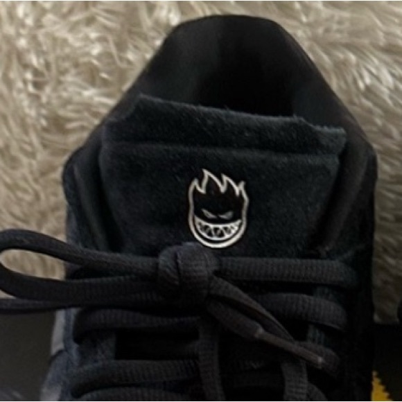 adidas x Spitfire Tyshawn Mid Black & Grey Skate Shoes #HQ9792 - Picture 7 of 15